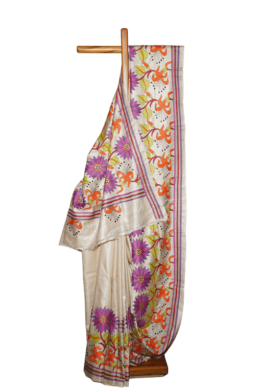 Tussar Silk Saree
