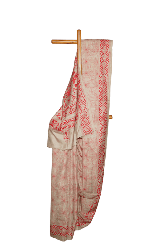 Tussar Silk Saree