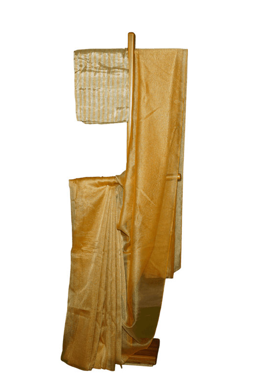 Crushed Tissue Saree