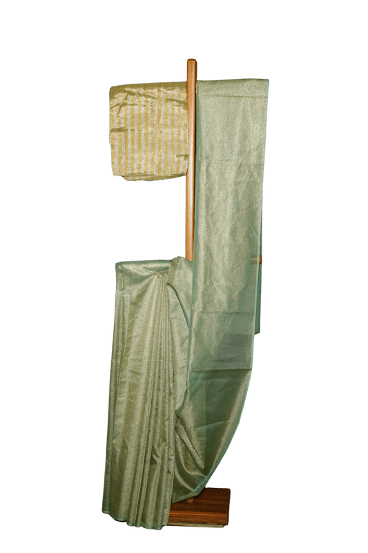 Crushed Tissue Saree