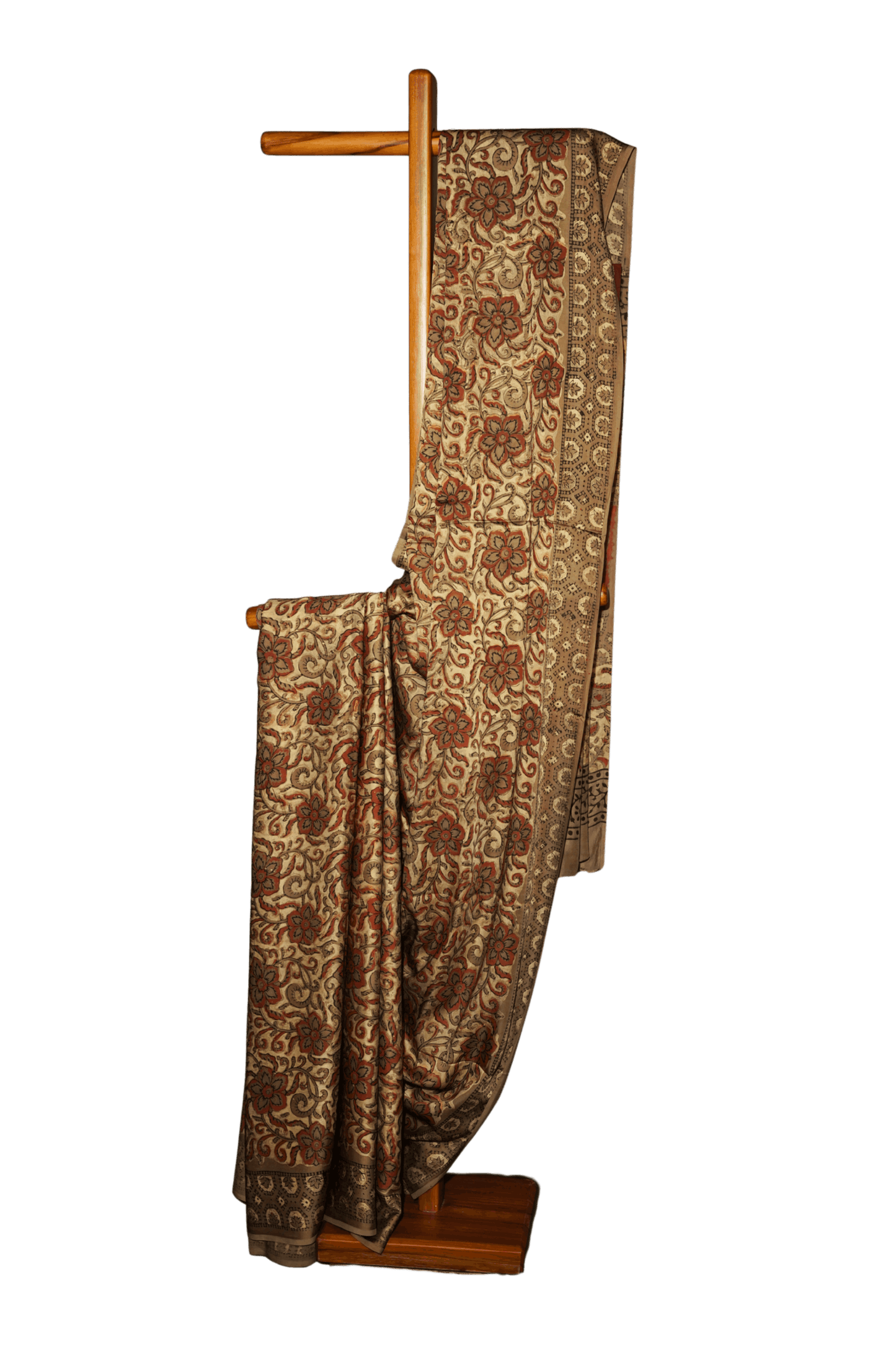 Modal Silk Ajrakh Saree