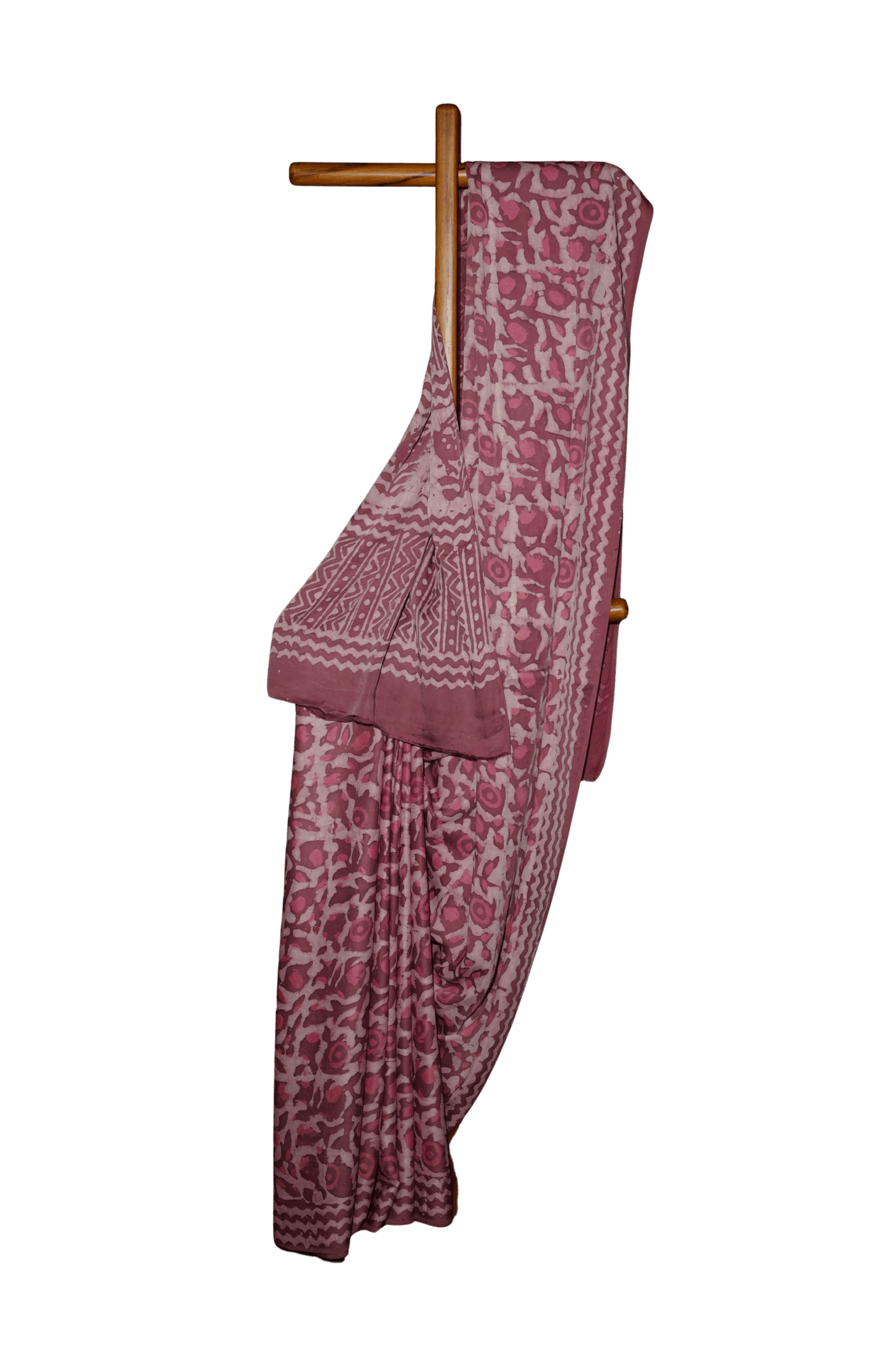 Modal Silk Ajrakh Saree