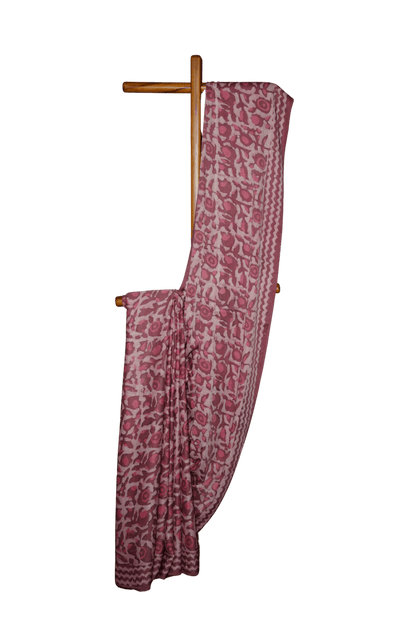 Modal Silk Ajrakh Saree