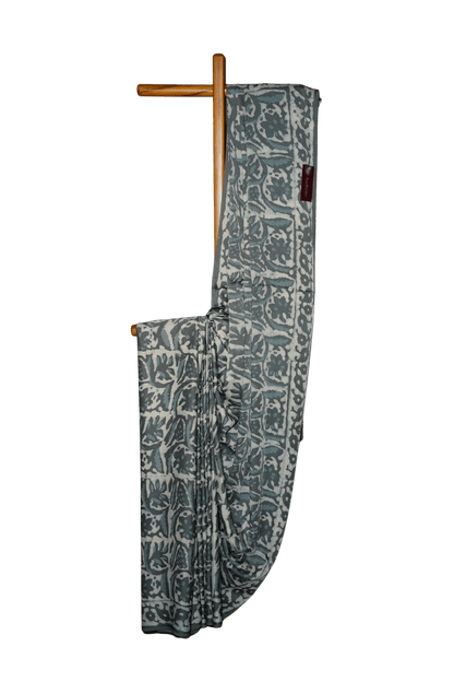 Modal Silk Ajrakh Saree