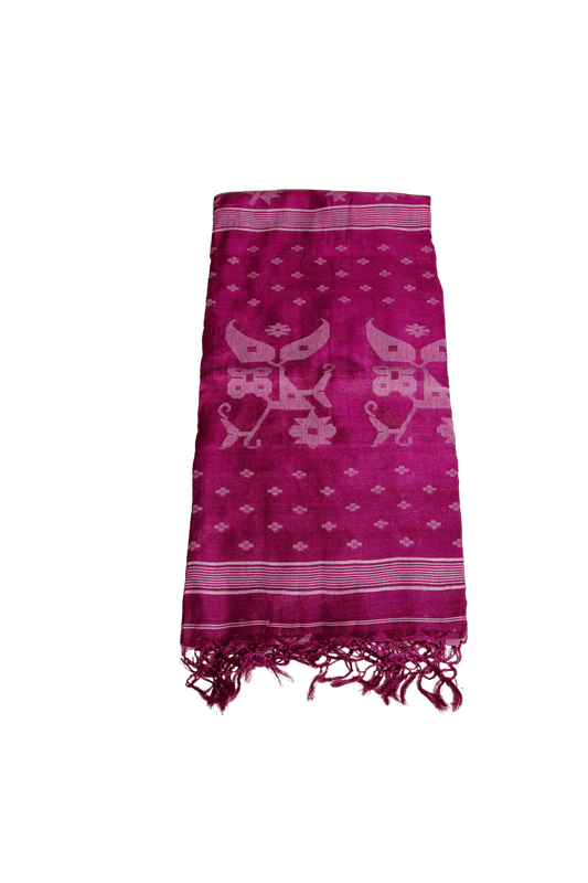 Tussar Jamdhani Silk Saree
