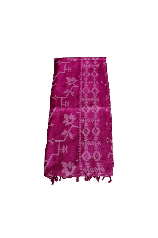 Tussar Jamdhani Silk Saree