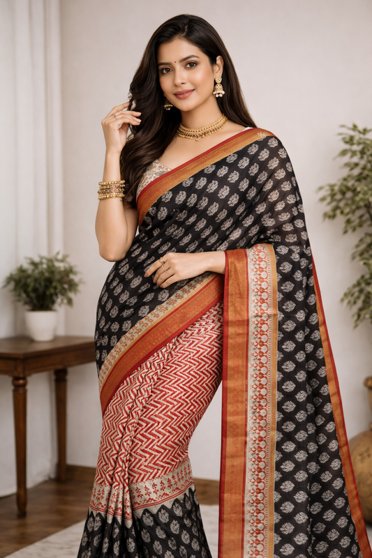 Chanderi Silk Saree
