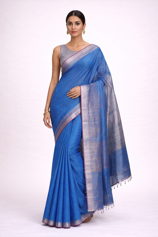 Jute Linen Saree