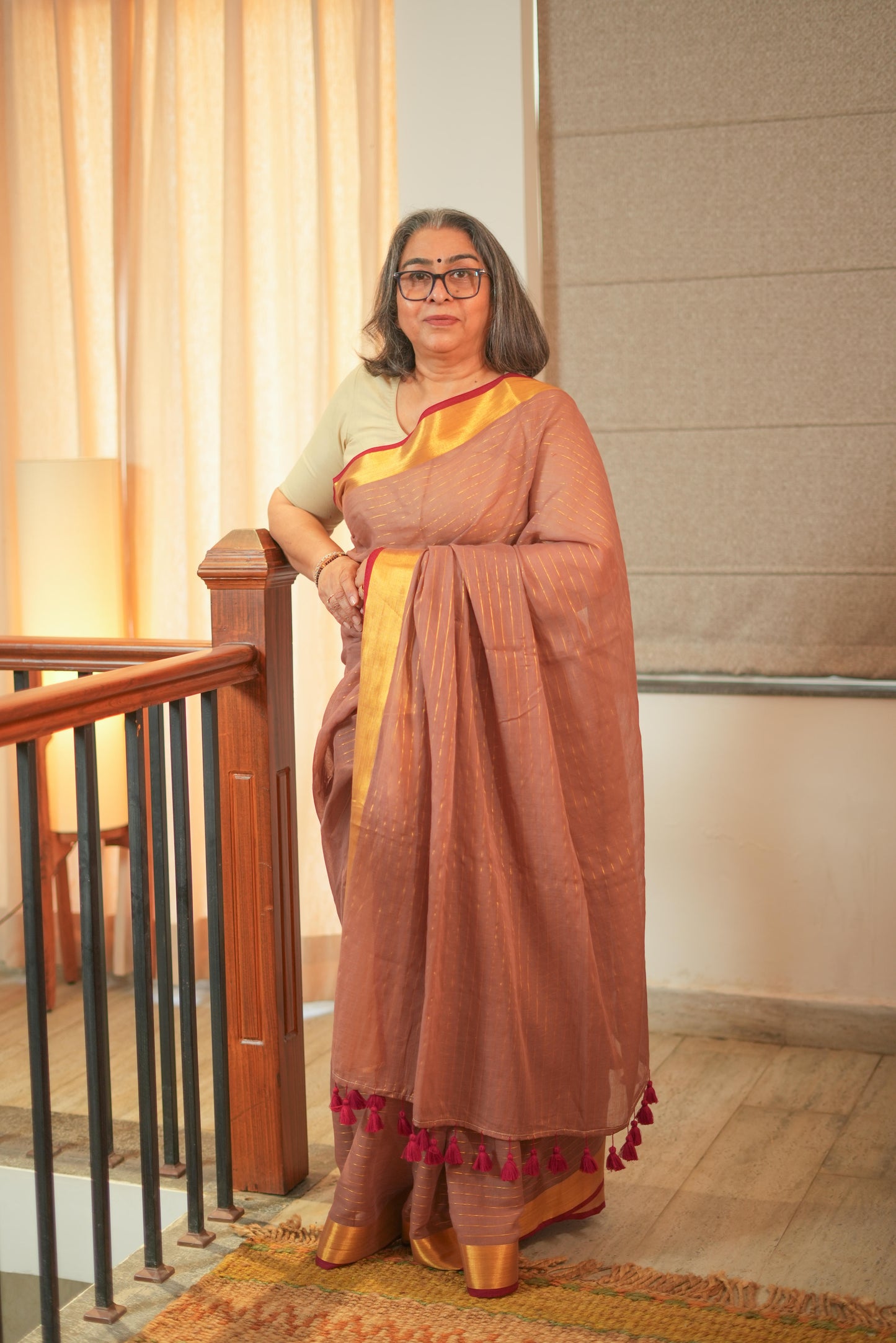 Mul Cotton Saree